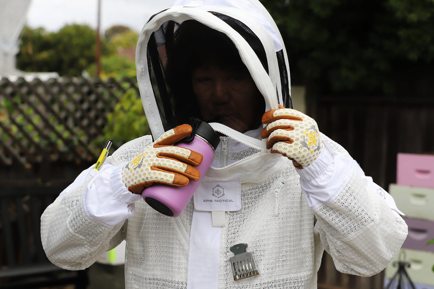 Beekeeping Fencing Veil - Native