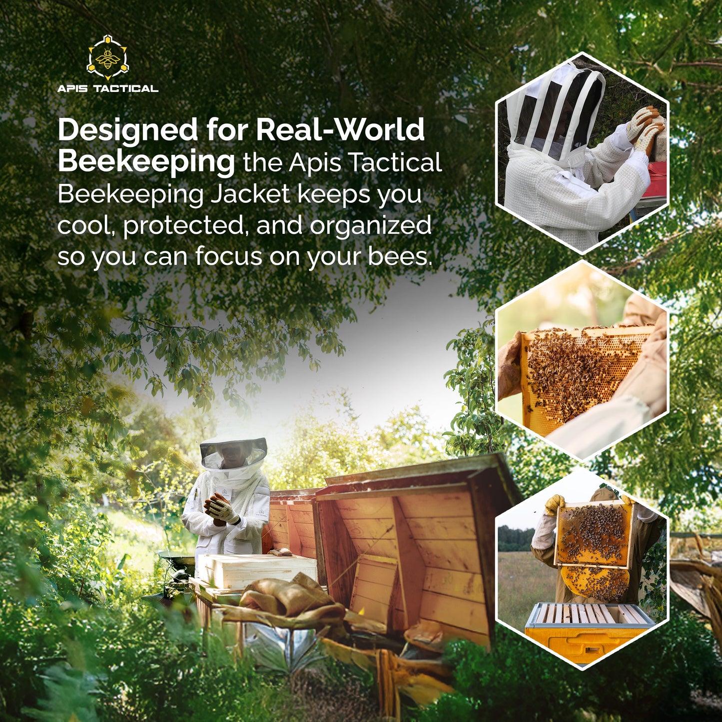 Primal Bee Ventilated Beekeeping Jacket