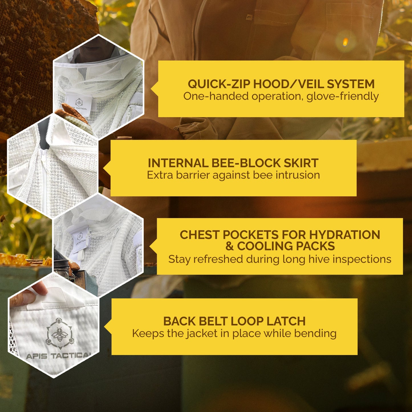 Primal Bee Ventilated Beekeeping Jacket