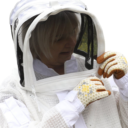 Primal Bee beekeeping fencing veil with mesh screen