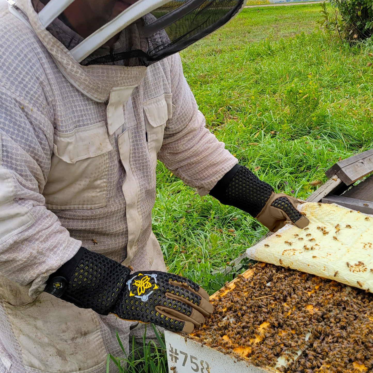 Heavy Duty Beekeeping Gloves - native