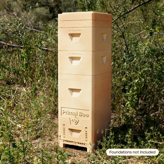 Primal Bee Hive Starter Kit, an insulated engineered EPS beehive