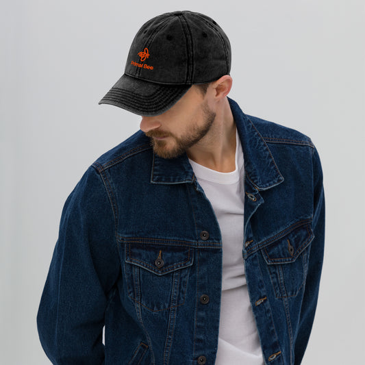 Primal Bee low-profile cotton twill cap with embroidered logo
